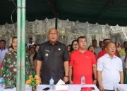 Bupati Nias Utara Hadiri Lomba Tari Maena di Kecamatan