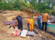 Bupati Nias Utara Kunjungi Keluarga Korban Kebakaran di Dahana