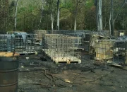 Amukan Sijago Merah Kembali Lahap Tempat Masak Minyak IIIegal atau Rivenery di Babat Toman