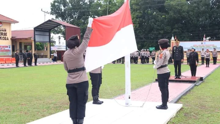 Kemerdekaan RI Tidaklah Didapat Dengan Mudah, Polres Labuhanbatu Melaksanakan Upacara Bendera Peringatan HUT RI Ke-79 Tahun 2024 IMG-20240817-WA0036