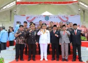 KB PC 0220 FKPPI Labura Hadir Peringatan HUT Kemerdekaan RI ke-79 Di Lapangan Alun-Alun Aek Kanopan