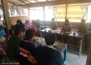Di Desa Harapan Jaya Polres Muara Enim Gelar Jumat Curhat