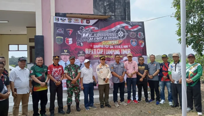 Perbakin Lamtim Gelar Kejuaran Menembak dan Latber Bupati Cup 2024
