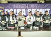 Satuan Reserse Narkoba Polres Serdang Bedagai Mengungkap Jaringan Narkoba Internasional Dengan Mengamankan 7 Kilogram Sabu 