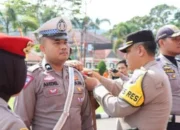 Pimpin Apel Gelar Pasukan Singgalang, Kapolres Pasaman Yudho Huntoro, Pastikan Pilkada kondisi Aman,