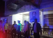 Polsek Kualuh Hulu Patroli Malam di Kantor KPU Kab. Labura