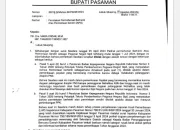 Pengunduran Dirinya Ditolak Bupati, Drs. Maraondak, M.M Terancam TMS Calon Bupati