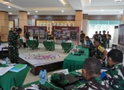 Pangdam Tanjungpura Tinjau Latihan Posko I Korem 102/Pjg