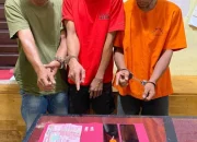Resahkan Masyarakat, Kapolsek Siak Hulu Gerak Cepat Tangkap 3 Pelaku Narkoba