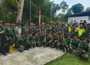 Danrem 031/WB Dan Wasev Kasad Tinjauan Lokasi TMMD ke 121 Kodim 0313/KPR