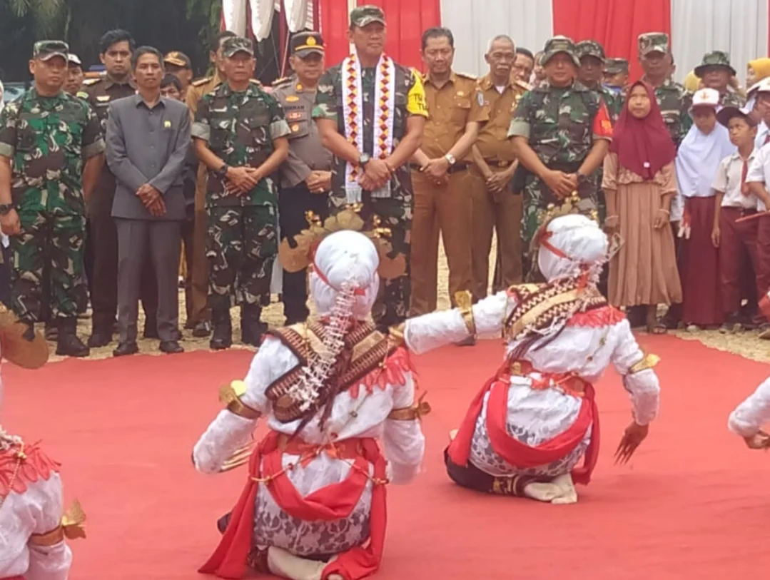 Tiem Pengawasan dan Evaluasi Mabes TNI Kunker Kegiatan TMMD ke-121 Kodim 0424 Tanggamus IMG_20240813_074722