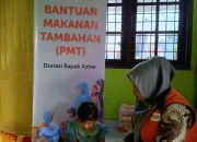 Dalam Rangka Bulan Vitamin A untuk Anak Indonesia Rumah Zakat Hadir Memberikan PMT