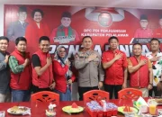 Silaturahmi Kapolres Pelalawan kepada Pengurus DPC Partai PDI-P Kabupaten Pelalawan dalam Rangka Cooling System Pilkada serentak tahun 2024