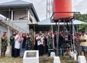 Tim Wasev Tinjau Pembangunan Sumur Bor TMMD Ke-121 Kodim 1430/Konawe Utara Di Desa Sama Subur