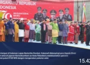 Nusantara Baru Indonesia Maju, Kanwil KEMENKUMHAM Riau Gelar Upacara Peringatan Hari Ulang Tahun KE-79 RI