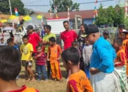 Meriahkan HUT RI Ke-79, Kades Tanjung Baru Ogan ilir Ikut Balap Karung
