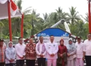 Kado Kemerdekaan RI, Pj. Bupati Resmikan PLTS Irigasi Tanjung Agung
