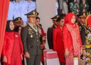 Pangdam Tanjungpura Bersama PJU Ikuti Upacara Peringatan HUT ke-79 Kemerdekaan RI