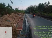 Kontraktor Proyek Siring Desa Tambangan Kelekar – Pasar Pagi ke Jalan Desa Bitis Bergerak Cepat atas Teragedi Tersebut dan Memberikan Himbau Kepada Penggunaan Jalan