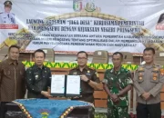 Sukses, Launching Program Jaga Desa Daerah Pringsewu 
