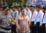 Menjelang Pilkada, Polres Muara Enim Gelar Apel Pasukan dan Simulasi 