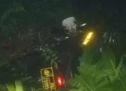Bercak Darah, Motor Dinas Polisi Ditemukan Warga di Kebun 