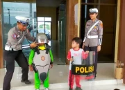 Mengenal Lebih Dekat Profesi Polisi, Puluhan Siswa TK Amanah Kunjungi Polres Pringsewu