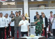 Kasrem 031/WB Hadiri Acara Penandatanganan Kesepakatan Bersama Perguruan Tinggi dan Yayasan dengan Pemprov Riau