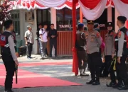 Kapolres Muara Enim Pimpin Langsung Pengamanan Pendaftaran Calon 