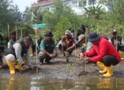 Kolaborasi KKP Bersama Pemda dan Masyarakat Hijaukan Pesisir Pangandaran