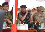 Panglima TNI Tinjau Penerjunan di Baturaja