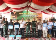 Gapai IP 300, Danrem 044/Gapo Panen Di Lahan Opla Oku Timur