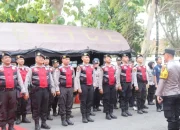 Polres Muara Enim Siaga Pengamanan Ketat Pendaftaran Calon Bupati dan Wakil Bupati 