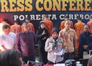 Selama Agustus 2024, Satreskrim Polresta Cirebon Ungkap 9 Kasus Kejahatan