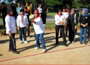Plt. Bupati Berserta Dandim 0209/Lb BukaTurnamen volleyball