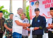 Peringati Hut Ke-79 RI ,Pemkab Labuhanbatu Gelar napak Tilas Nilai-Nilai Juang 45 