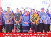 TNI-POLRI,Pemkab Labuhanbatu Peringati Hari Keluarga Nasional ke-31