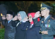 Plt. Bupati Labuhanbatu Ikuti Apel Kehormatan dan Renungan Suci HUT ke-79 RI