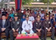 Upacara HUT RI Ke-79 Bersama Masyarakat Kecamatan Pangkatan