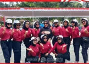 Plt. Bupati Labuhanbatu Hj. Ellya Rosa Siregar, S.Pd., MM menghadiri perlombaan senam kreasi antar Kecamatan 