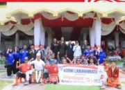 Permainan Tradisional Ramaikan Perayaan HUT Ke-79 RI Di Lapangan Ika Bina