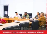Asisten 3 Ikuti Rapat Persiapan Safari Dakwah Propinsi Sumatra Utara