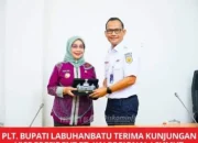 Plt, Bupati Labuhanbatu Terima Kunjungan Vice President Pt KAI Regional Sumut 