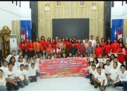 Plt. Bupati Lepas Kontingen Labuhanbatu Pada Lomba Paduan Suara Pespawari Sumut 
