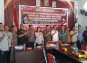 Sosialisasikan Perpanjangan Pendaftaran Calon Bupati dan Wakil Bupati Nias Utara