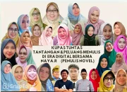 Guru kota Pekanbaru Kupas dan tuntaskan tantangan serta peluang menulis di era digital bersama Naya R