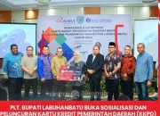 Plt, Bupati Labuhanbatu Buka Sosialisasi Dan Peluncuran Kredit Pemerintah Daerah(KKPD) 