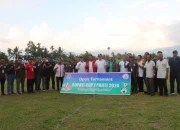 Buka Turnamen Sepak Bola kaki Bupati Cup I Panti Putra, Sabar AS minta jaga Sportifitas