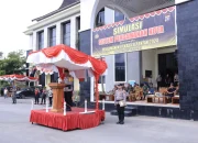 Dalam rangka Pengamanan Pilkada , Polres Pasaman gelar Simulasi Pengaman Kota