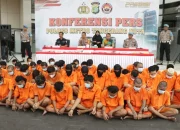Dua Bulan Kasus Curanmor Meningkat, Polres Metro Tangerang Kota Tangkap 50 Tersangka